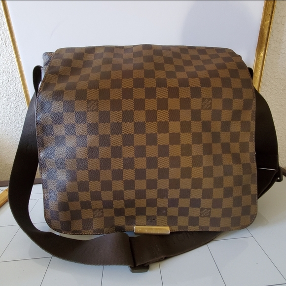 LOUIS VUITTON DAMIER EBENE BASTILLE MESSENGER B - Picture 7 of 10